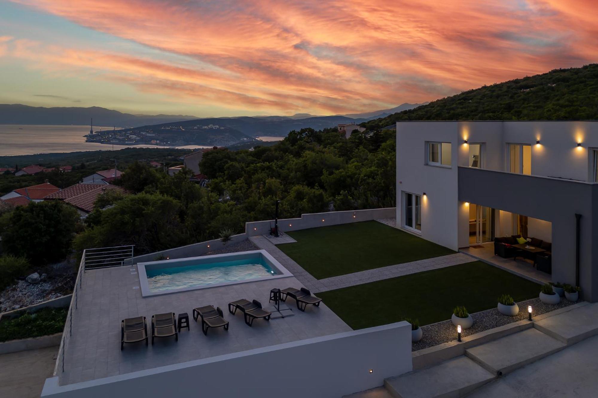 Villa "Fran" Near Island Krk Šmrika Exterior foto