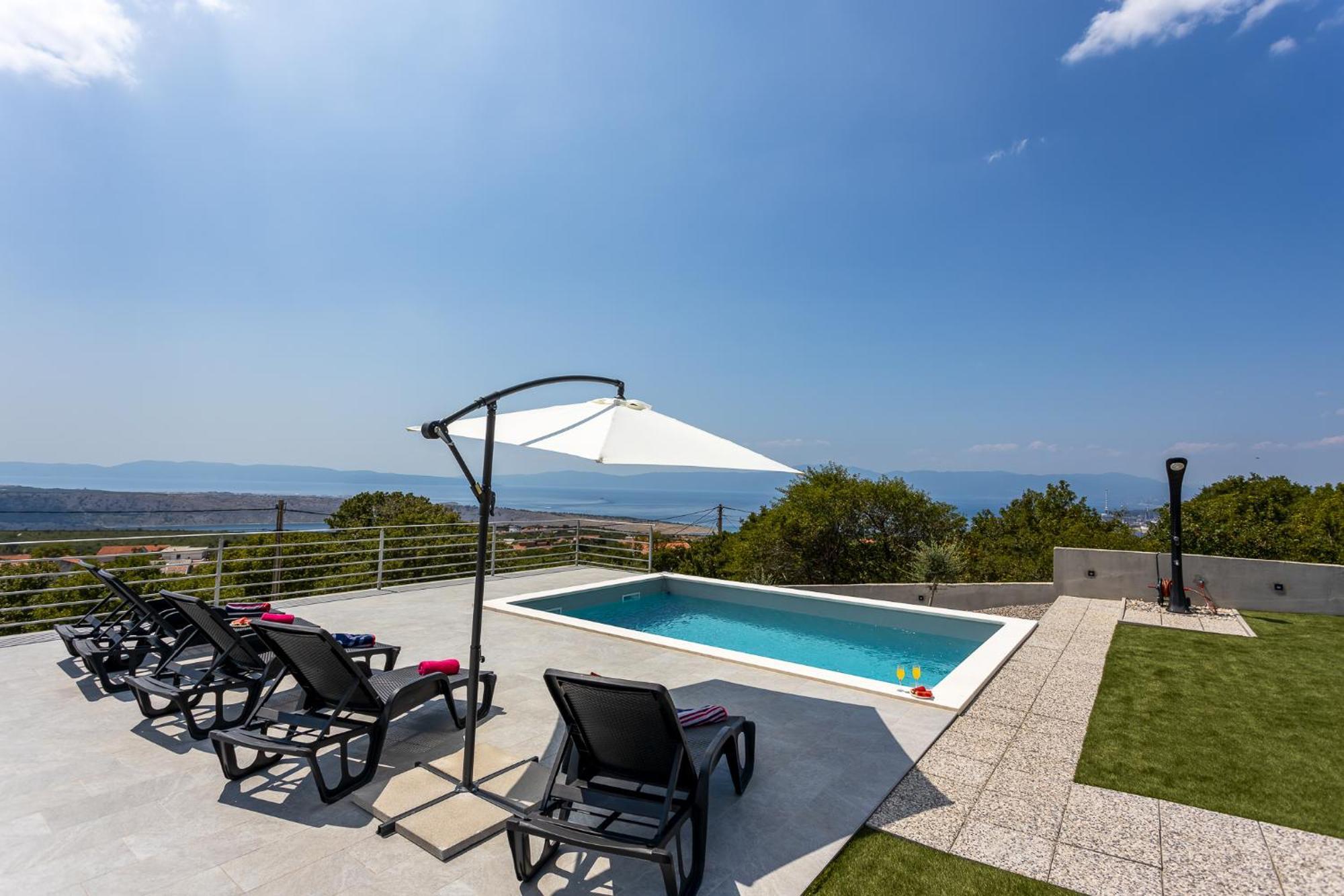 Villa "Fran" Near Island Krk Šmrika Exterior foto