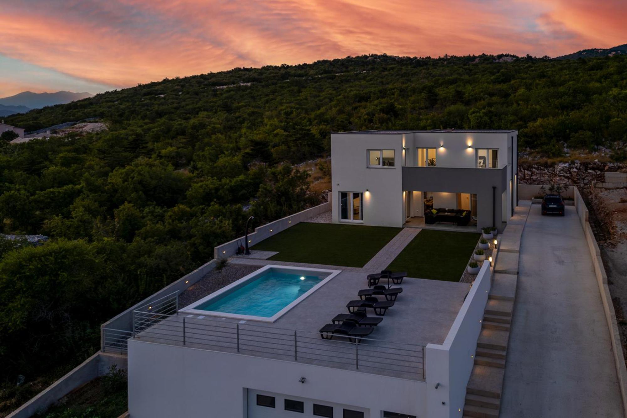 Villa "Fran" Near Island Krk Šmrika Exterior foto